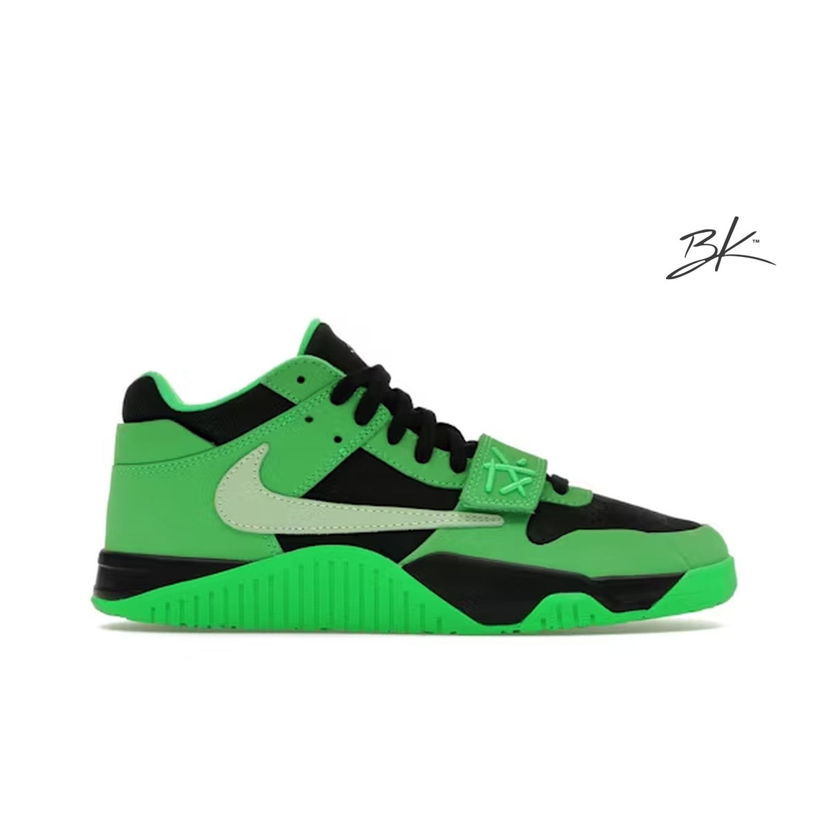 Jordan CJ1 T-Rexx Travis Scott Green Spark
